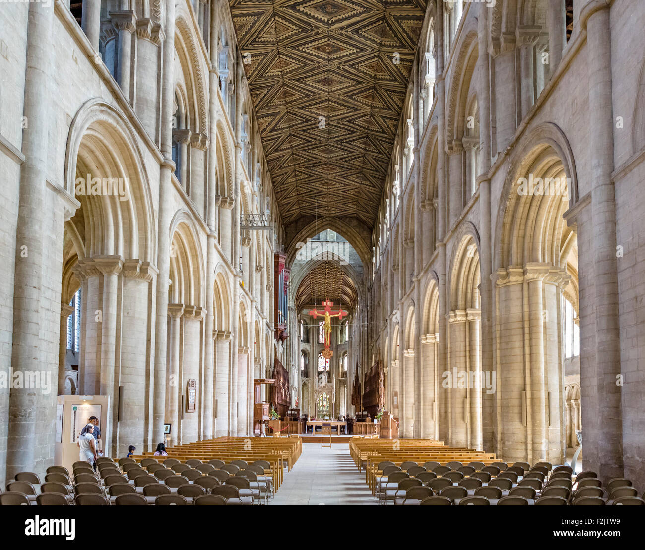 Inside peterborough cathedral hires stock photography and images Alamy