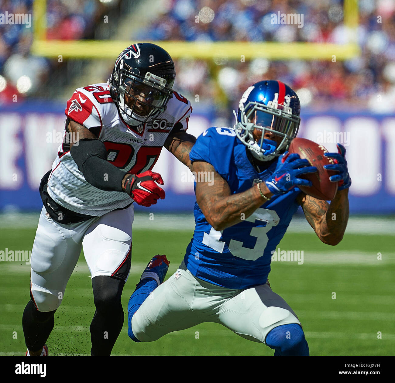 East Rutherford, New Jersey, USA. 20th Sep, 2015. Giants wide receiver