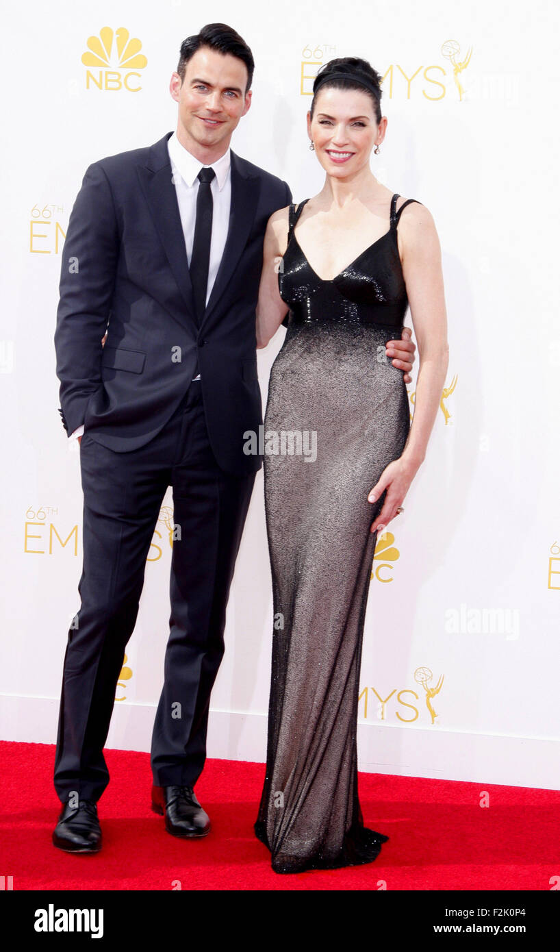 LOS ANGELES, CA - AUGUST 25, 2014: Keith Lieberthal and Julianna