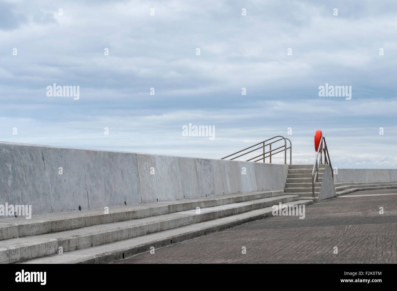 Concrete Step Barrier