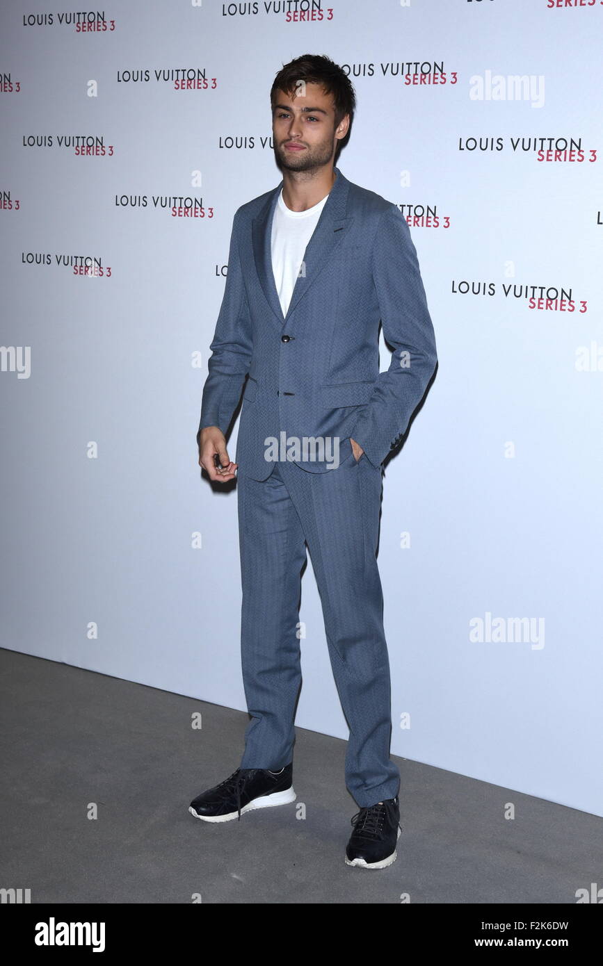 London, UK. 20th September, 2015. Douglas Booth attends the Louis Vuitton Series 3 opening night gala in London. Credit:  See Li/Alamy Live News Stock Photo