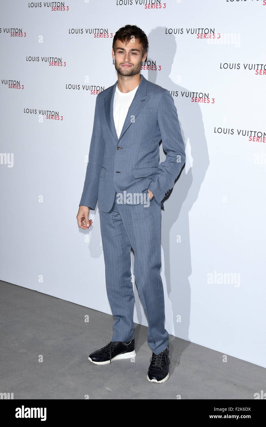 London, UK. 20th September, 2015. Douglas Booth attends the Louis Vuitton Series 3 opening night gala in London. Credit:  See Li/Alamy Live News Stock Photo