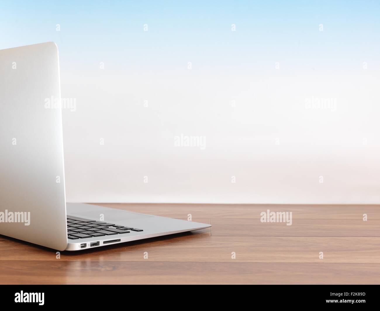 An image of a computer on a desktop Stock Photo - Alamy