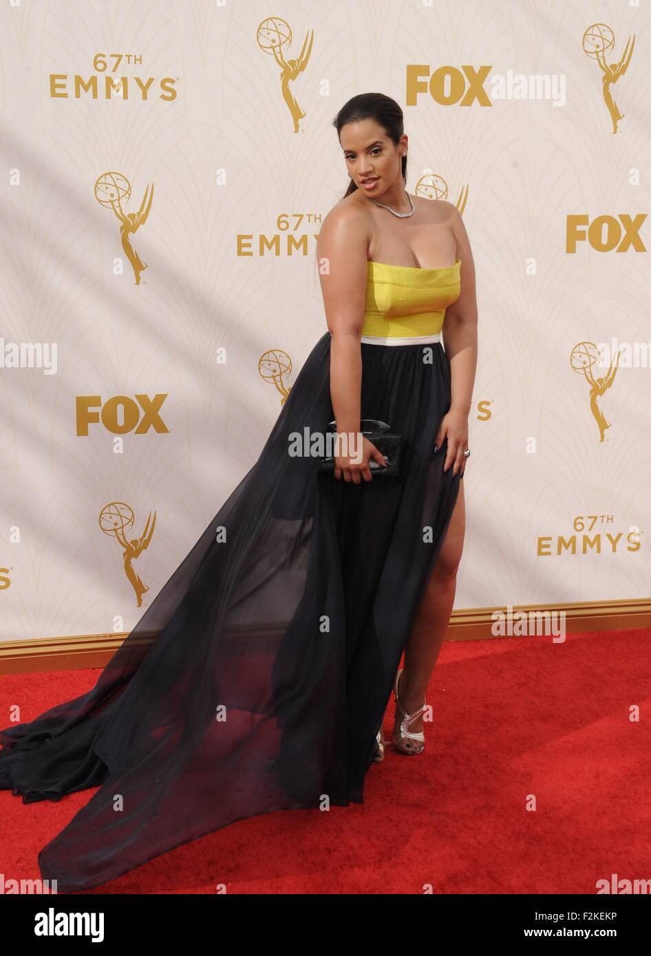 Dascha Polanco at arrivals for 67th Primetime Emmy Awards 2015