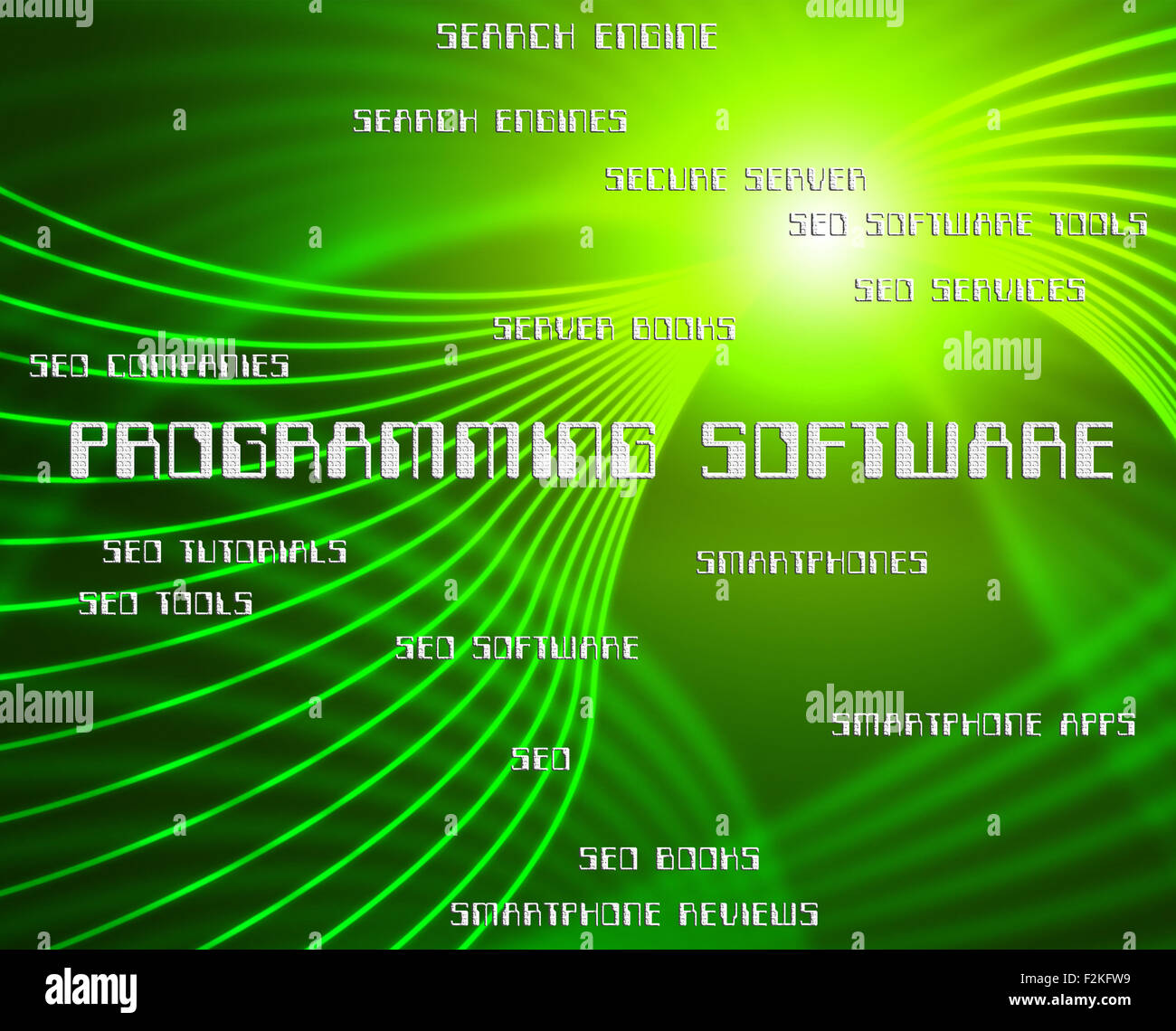 Programming Software Representing Programs Programmer And Word Stock ...