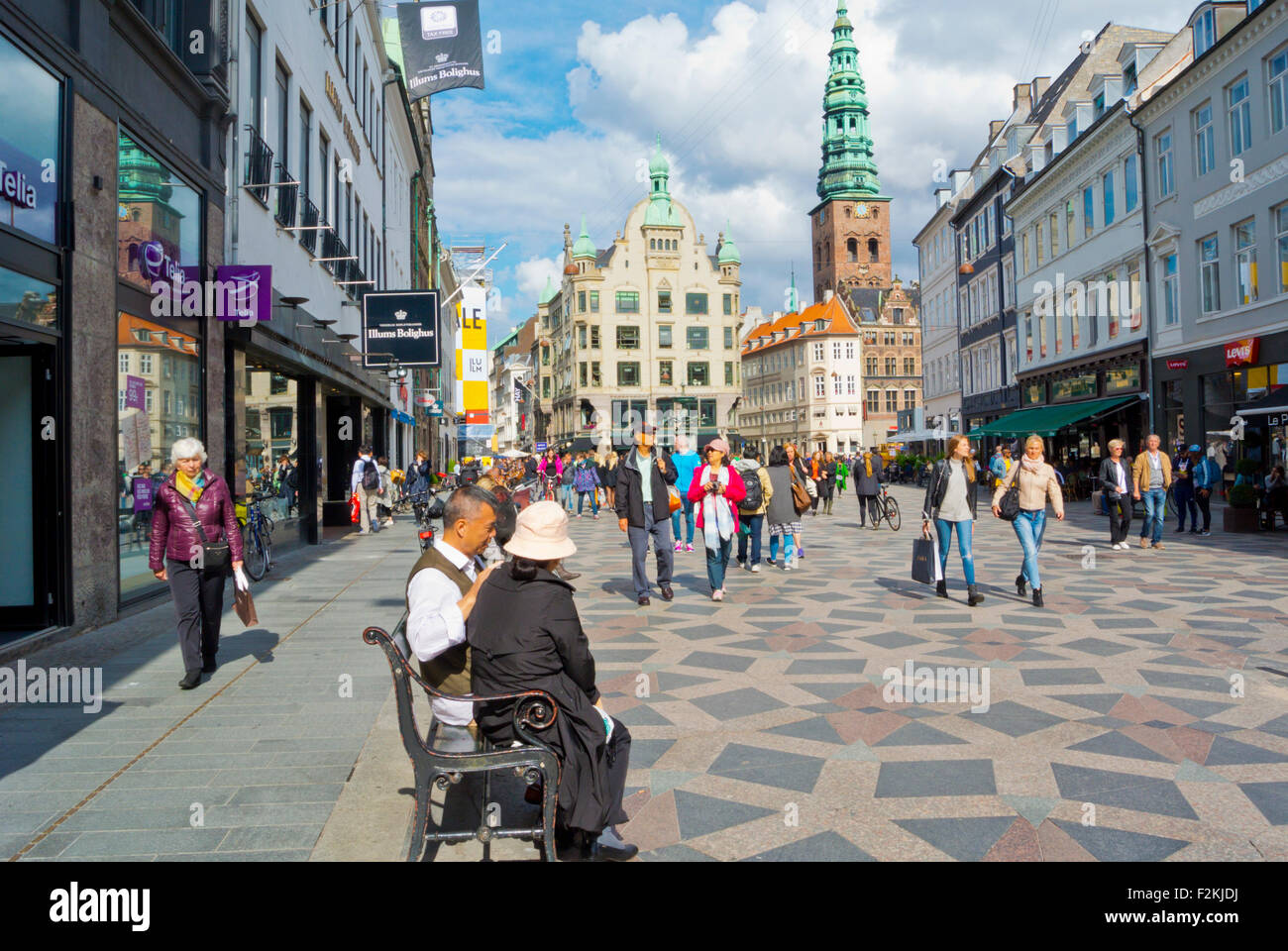 Stroget copenhagen hi-res stock photography and images - Alamy