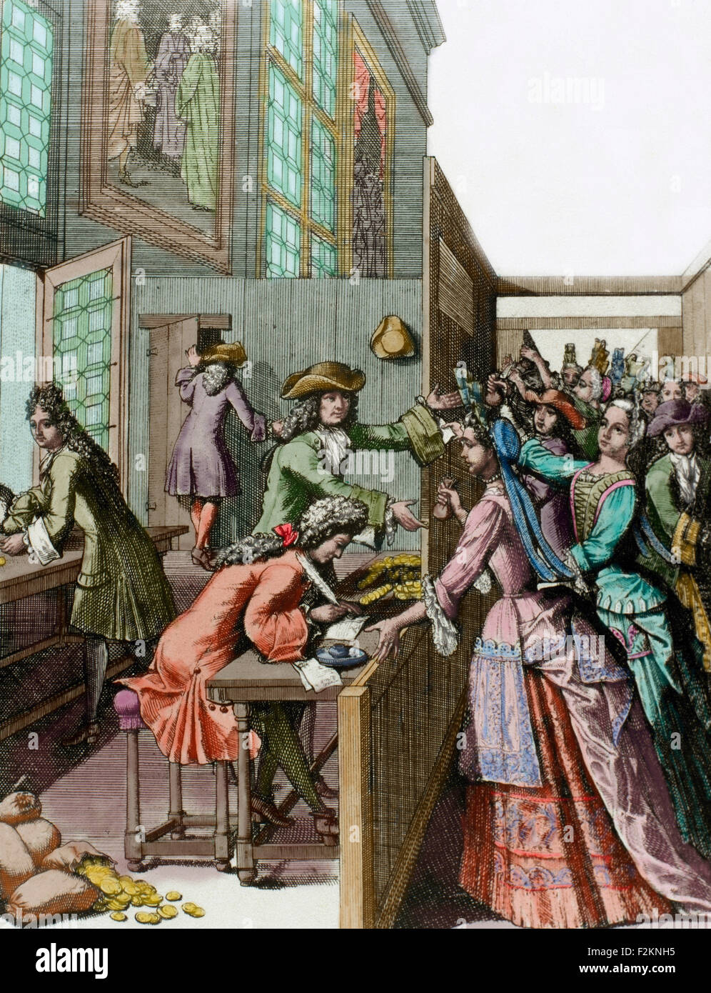 History of France. 18th century. Tributes to the King. French people