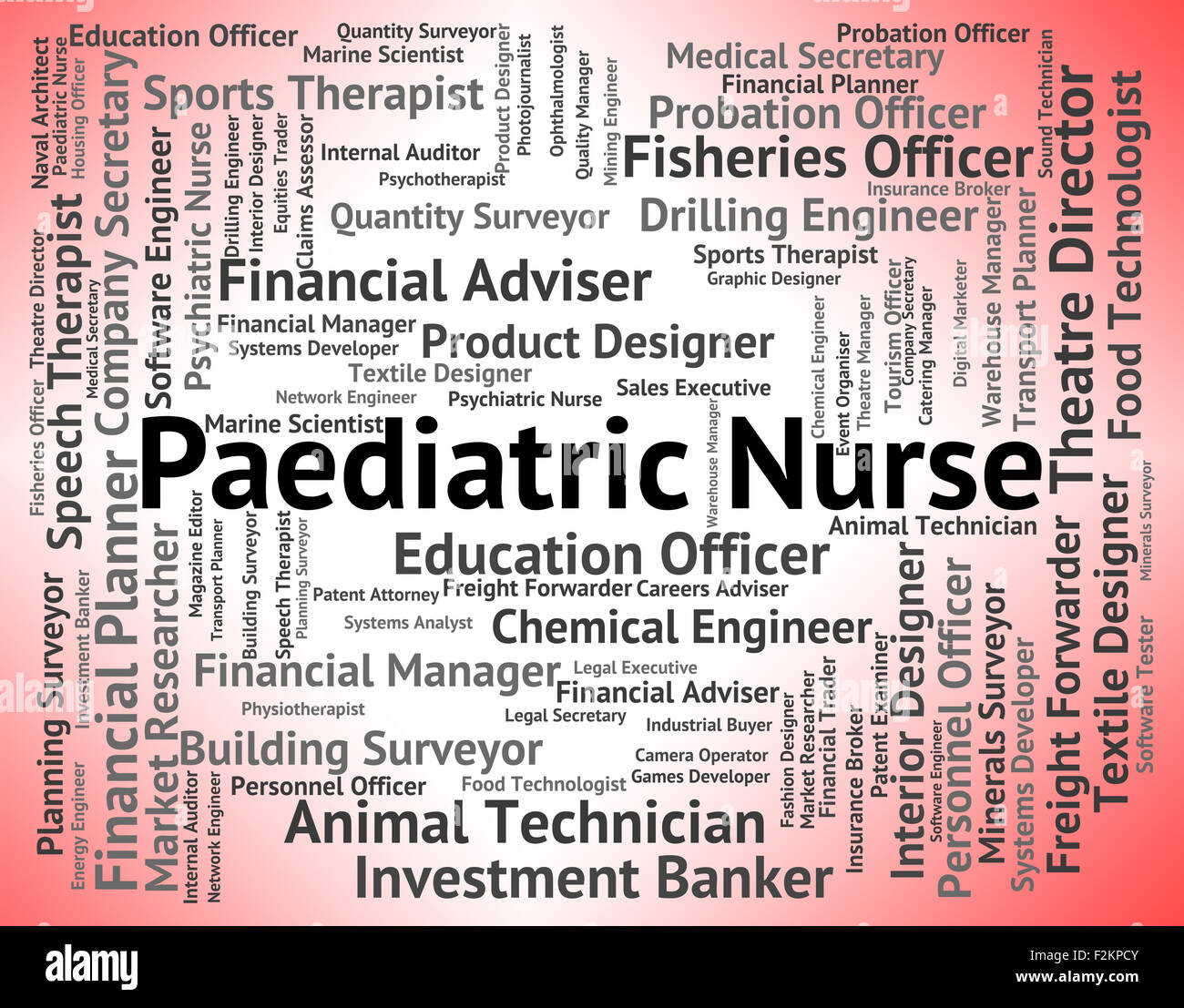 Paediatric Nurse Representing Kid Therapist And Paediatrics Stock Photo