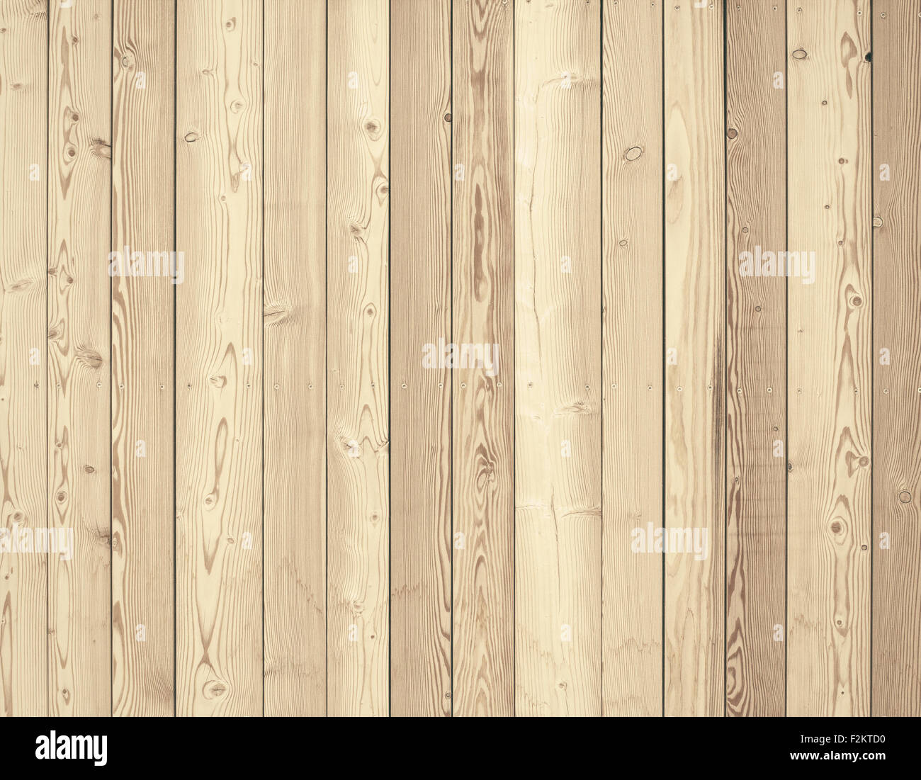 Light wooden texture with planks, table, desk or wall surface Stock Photo