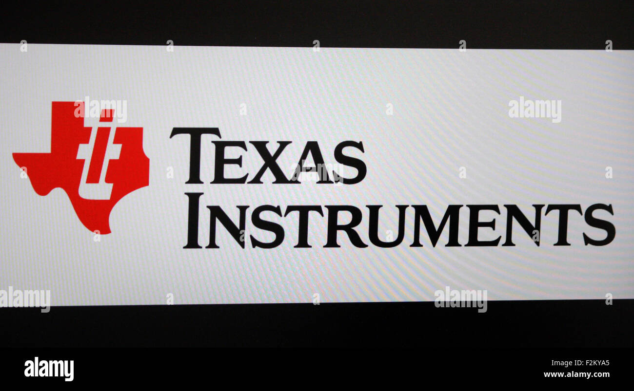 Texas instruments logo hi-res stock photography and images - Alamy