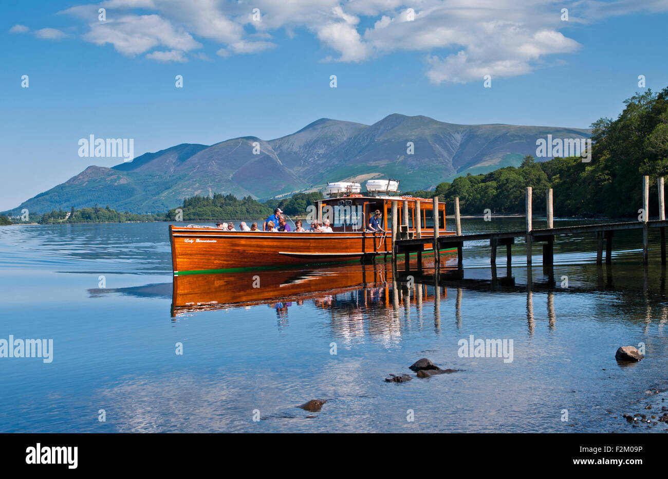Keswick launch boat derwentwater hires stock photography and images