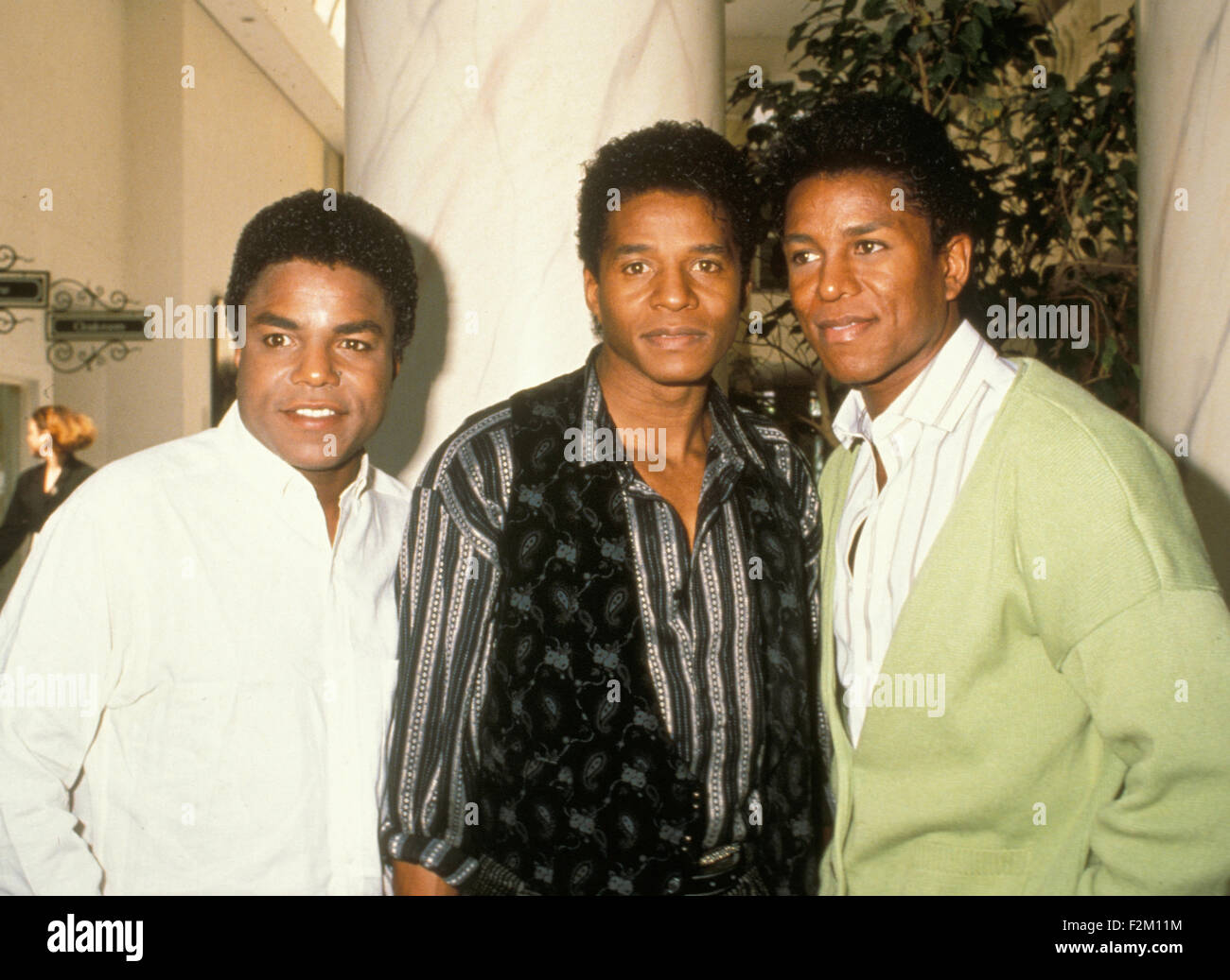 3T -  US vocal trio about  2005. From left: Taj, TJ, Taryll Stock Photo