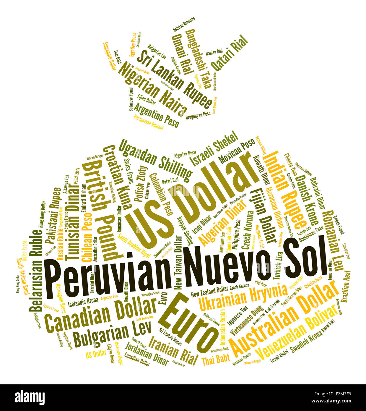 Peruvian Nuevo Sol Meaning Foreign Currency And Coin Stock Photo - Alamy