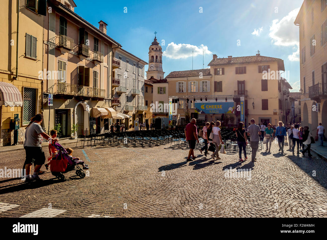 Italy piedmont bra piazza hi-res stock photography and images - Alamy