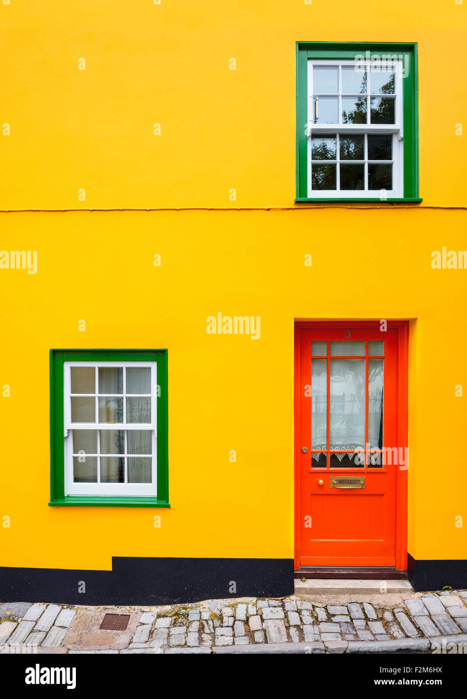 Painted orange house hires stock photography and images Alamy