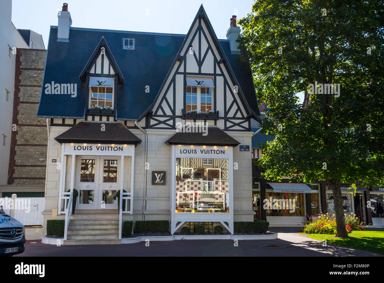 Louis Vuitton Clothing store in Deauville Normandy Northern France Stock  Photo - Alamy