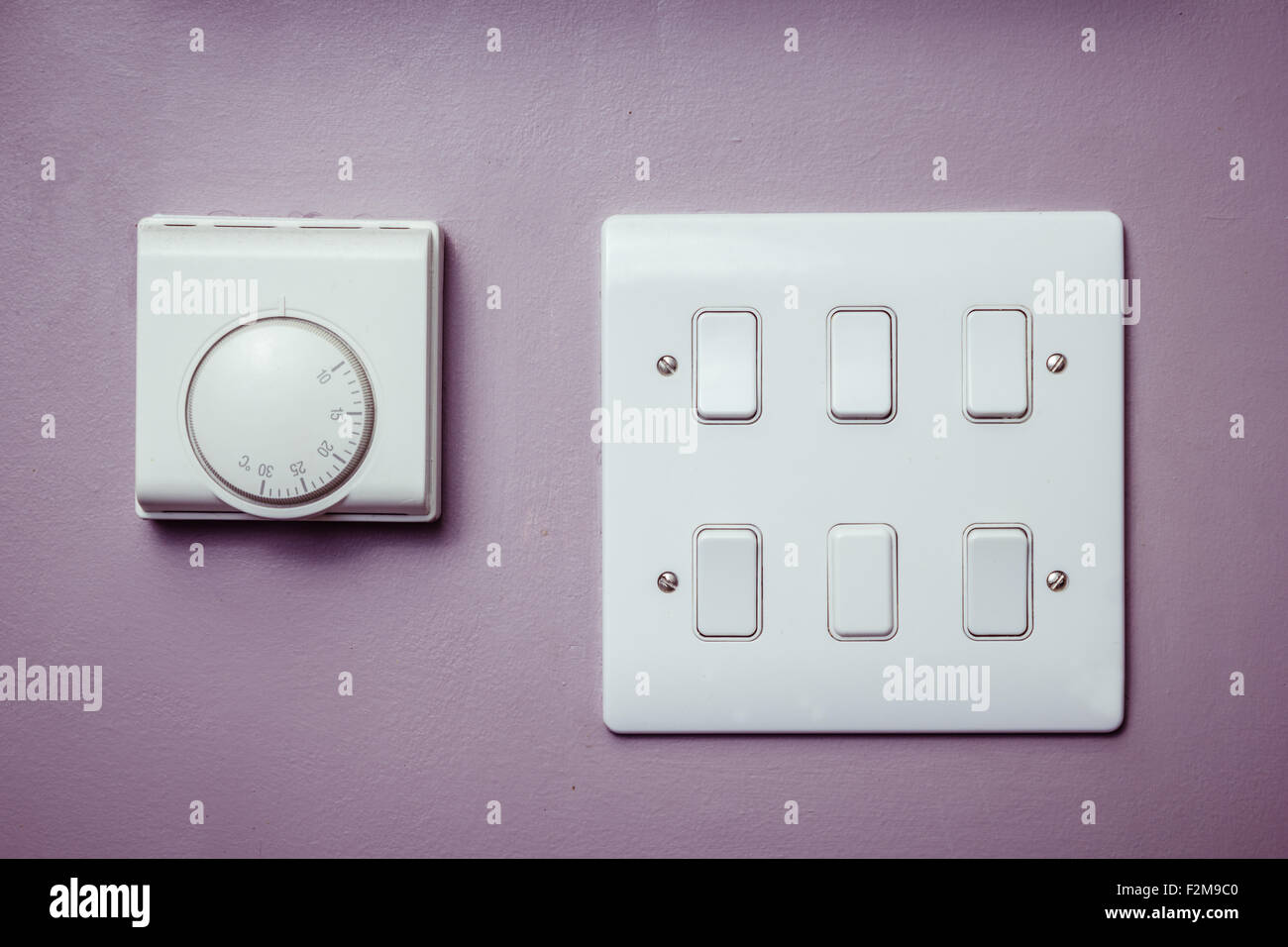 Light switches thermostat hires stock photography and images Alamy