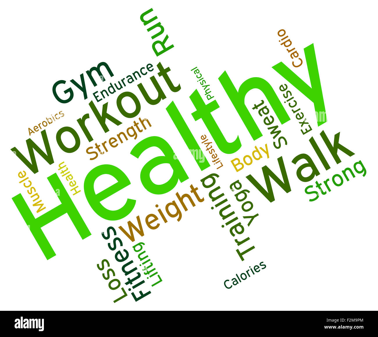Health Words Meaning Preventive Medicine And Well Stock Photo Alamy