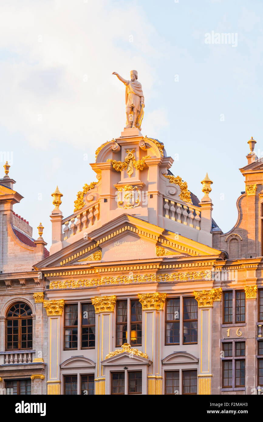 Belgium, Brussels, Maison de la Chaloupe d'Or Stock Photo