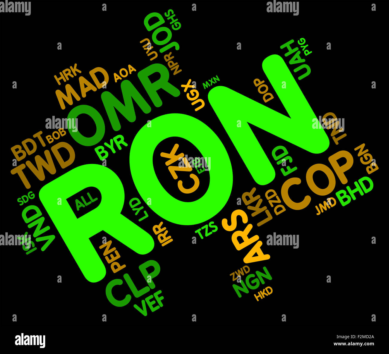 ron-currency-meaning-romanian-leus-and-foreign-stock-photo-alamy