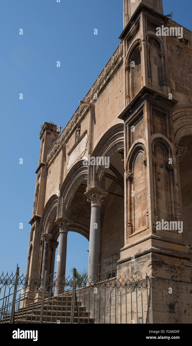 Santa Maria della Catena in Piazzetta delle Dogane, Palermo. Sicily. Italy. Stock Photo