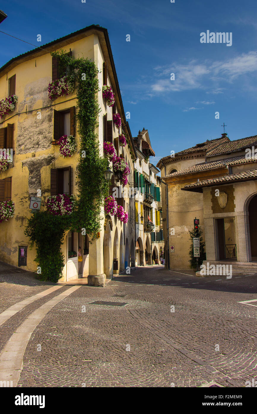 Beautiful Architecture in the centre of Asolo in province of