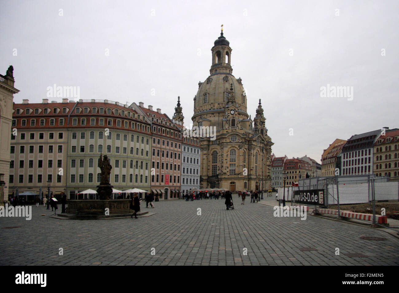 Frauenkirche, Dresden. Stock Photo