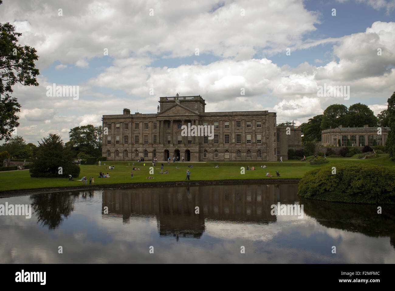 Manor house at Tatton Park, Knutsford, Cheshire East Stock Photo