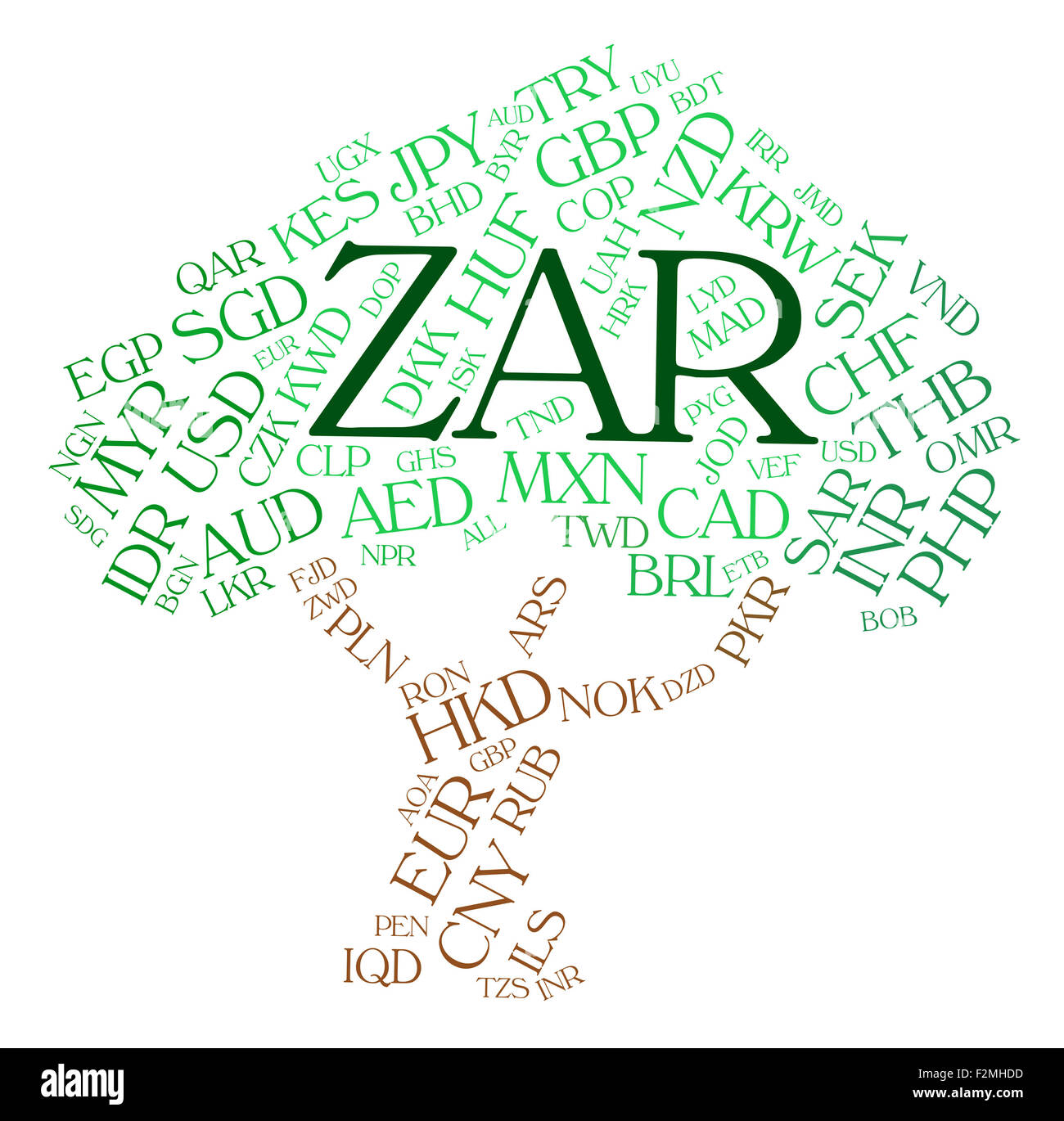 Zar Currency Representing South African Rand And South Africa Rand ...