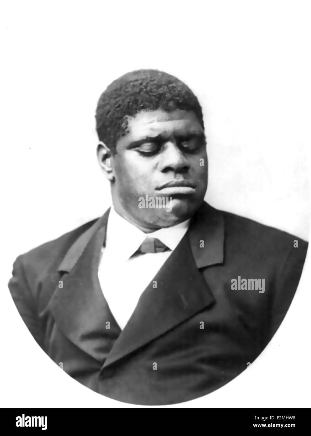 BLIND TOM WIGGINS (18491908) AfricanAmerican pianist in 1880 Stock