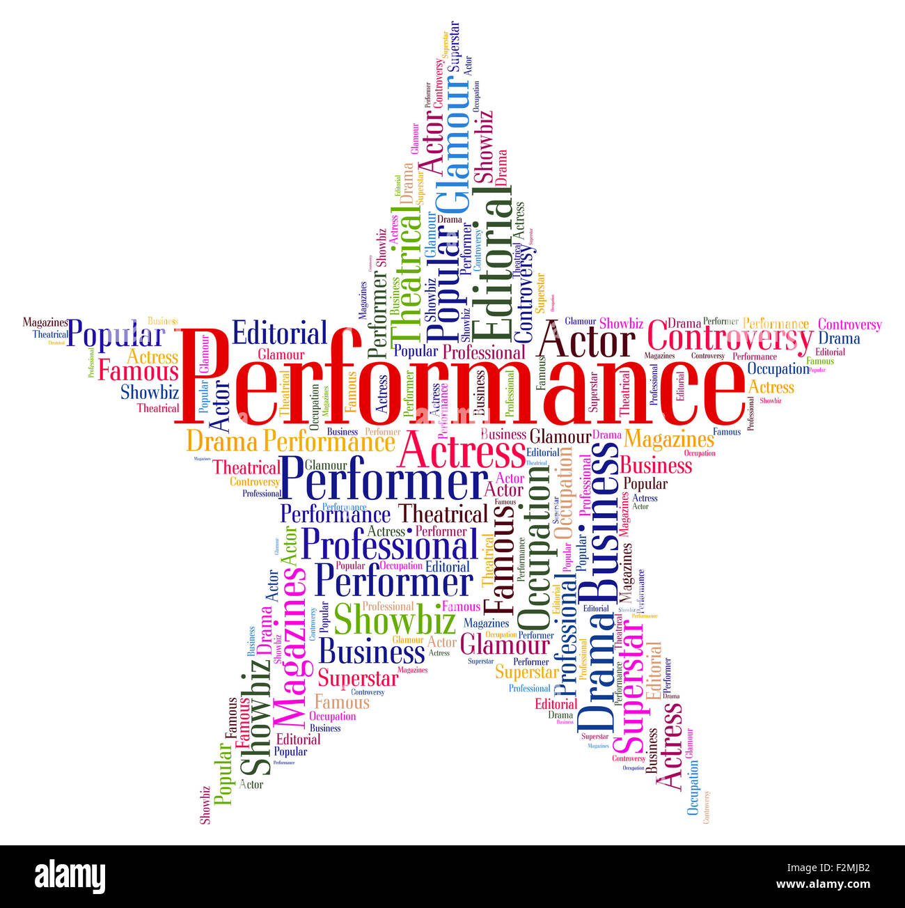 Performance Star Showing Premiere Cinemas And Entertain Stock Photo
