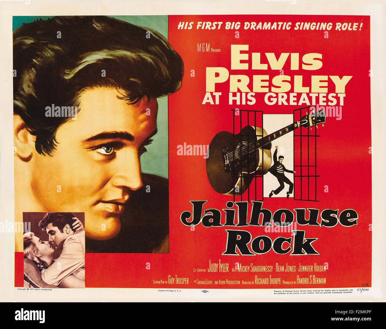 Jailhouse rock movie poster hires stock photography and images Alamy