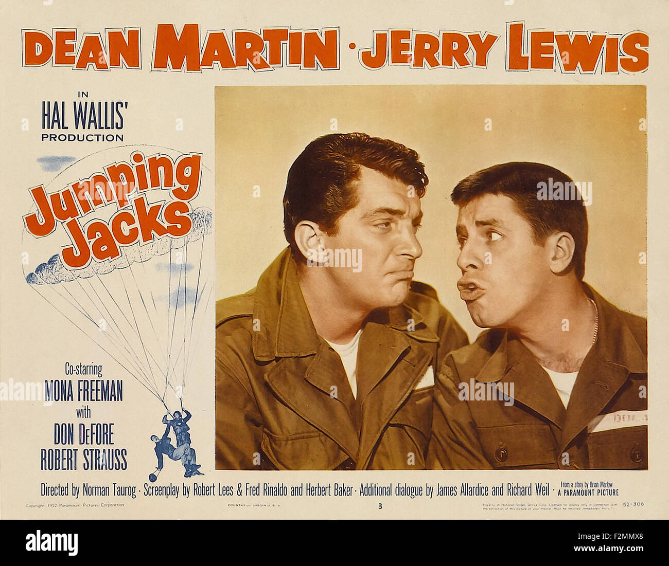 Jumping Jacks 02 Movie Poster Stock Photo Alamy