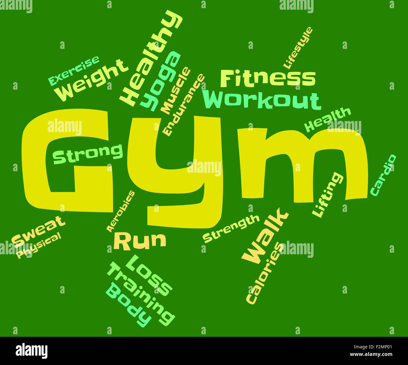 Wordcloud Fitness Meaning Physical Activity And Trained Stock Photo Alamy