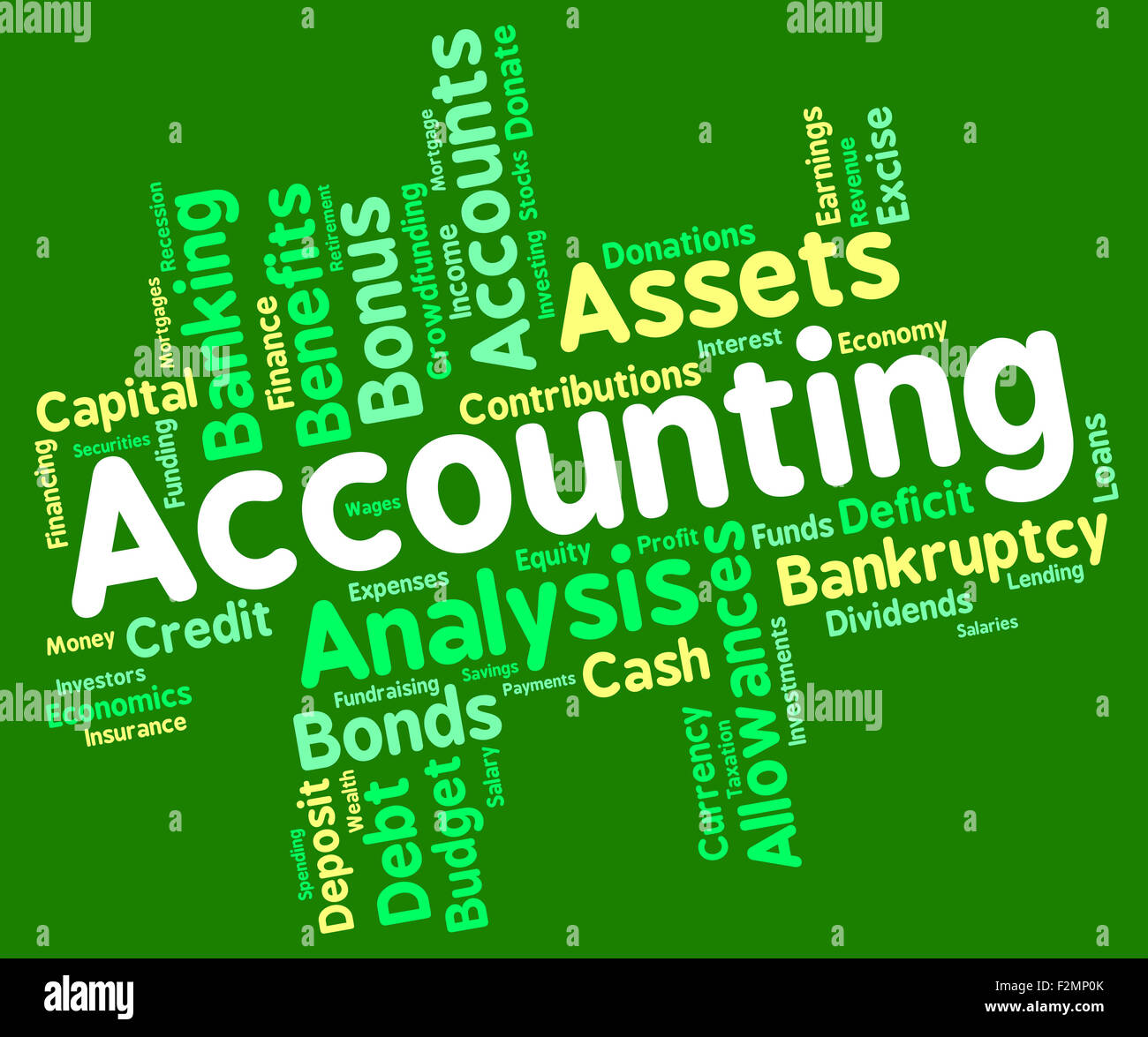 Accounting words meaning balancing books hires stock photography and