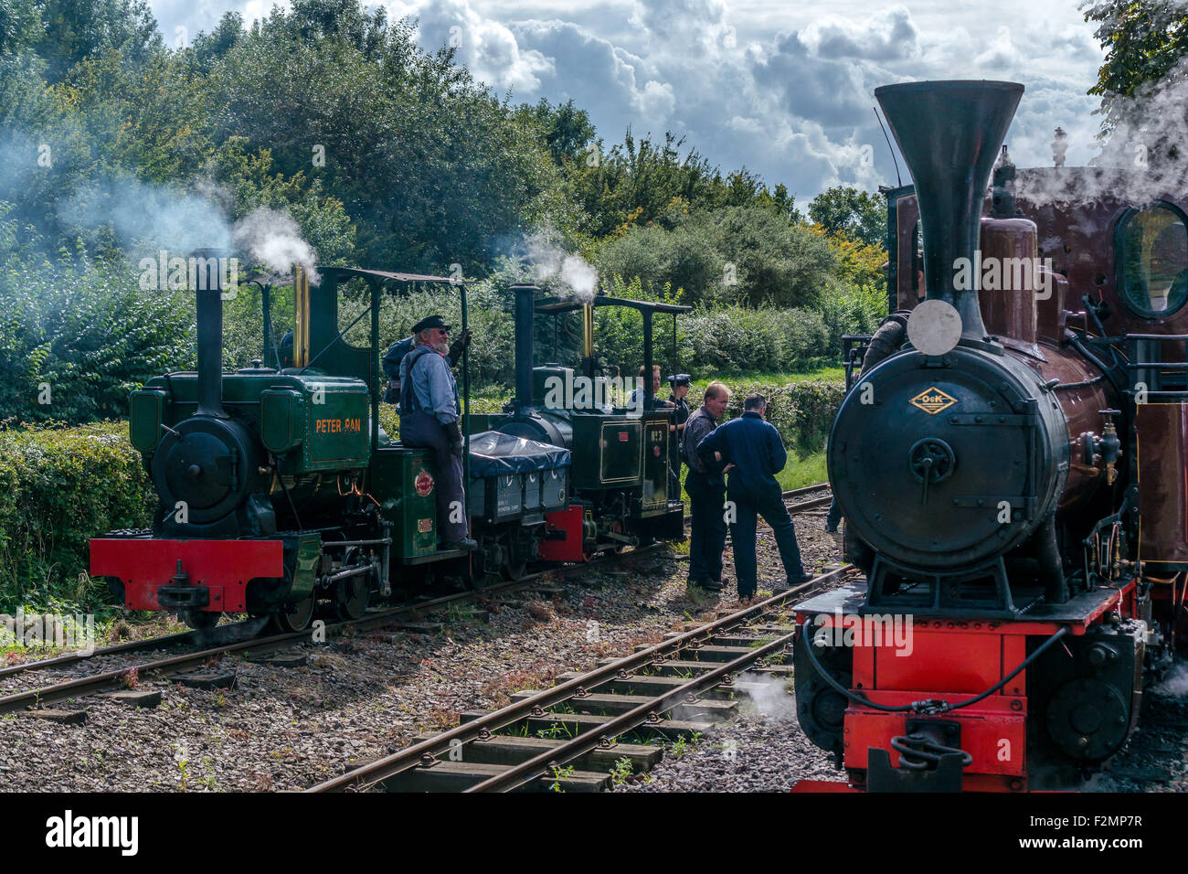 Leighton Buzzard steam trains Stock Photo Alamy