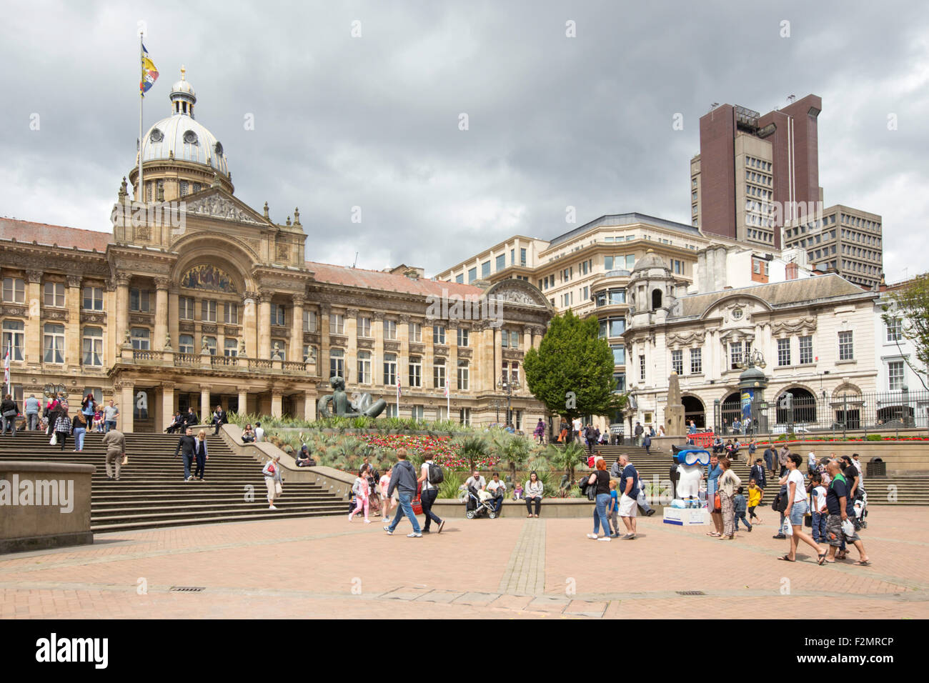 Birmingham City Council House, Victoria Square, Birmingham, England Stock Photo