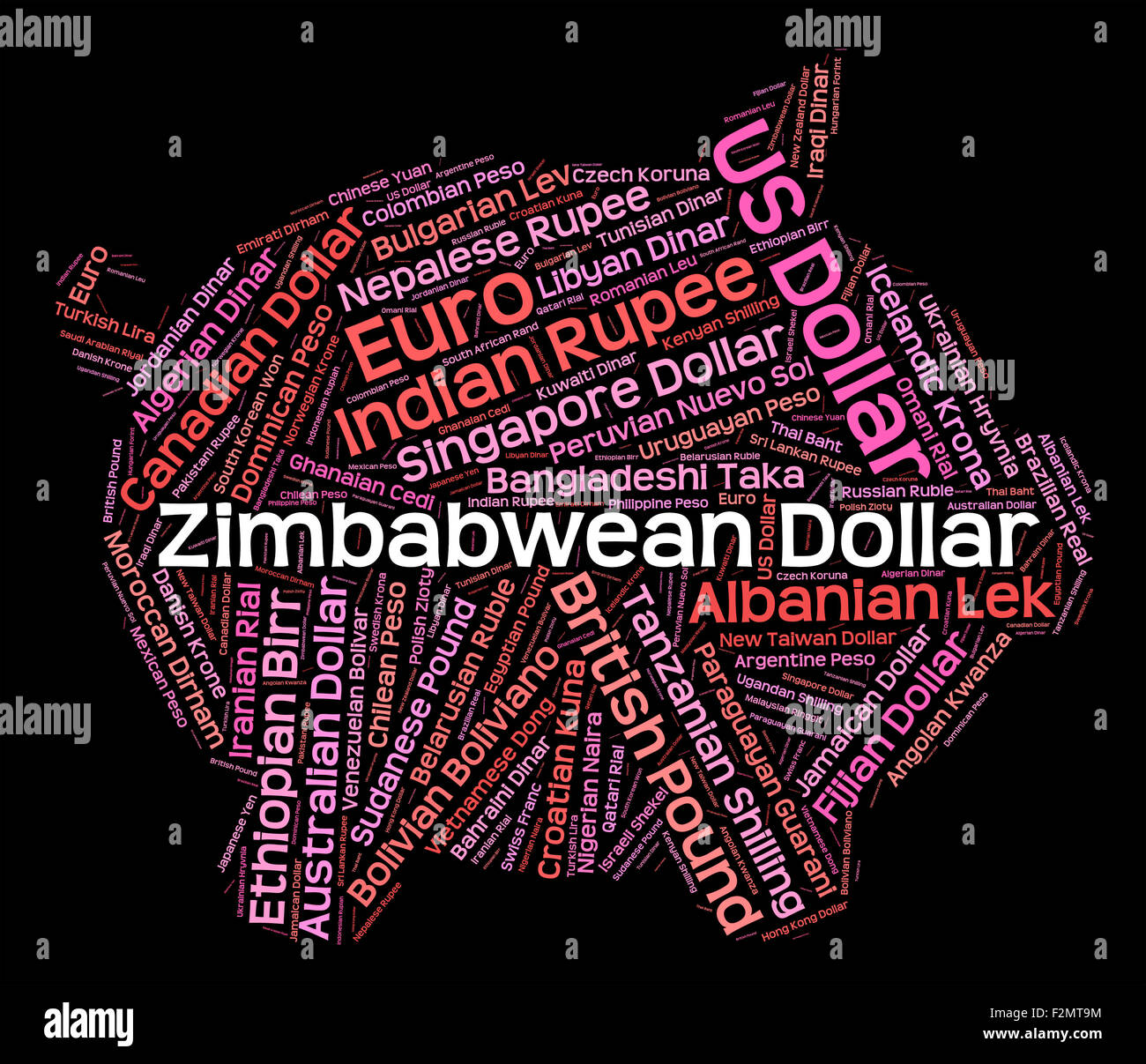 Zimbabwean Dollar Meaning Exchange Rate And Coin Stock Photo Alamy