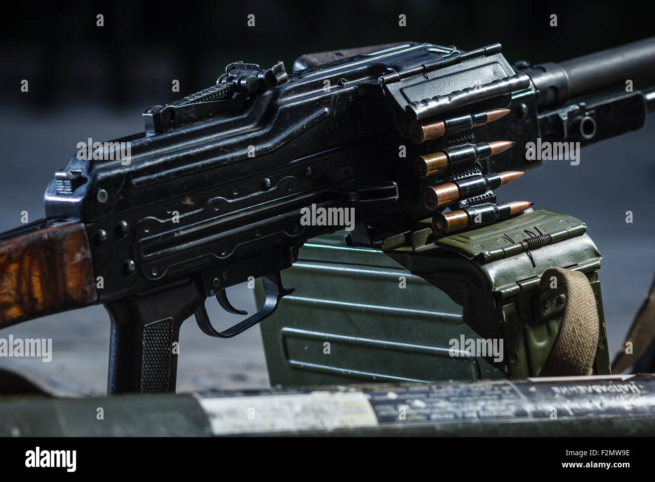 Pkm Machine Gun High Resolution Stock Photography and Images - Alamy