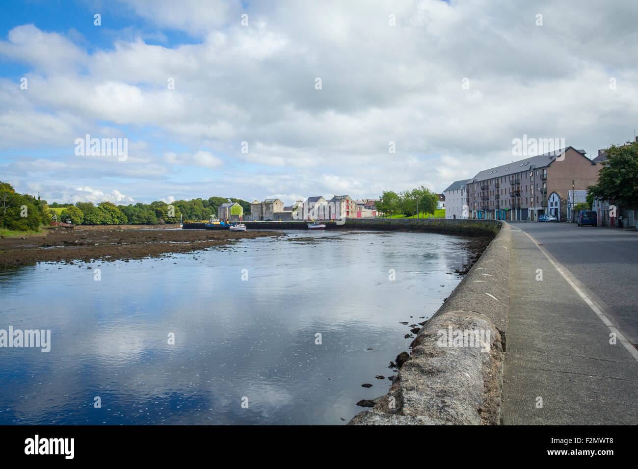 The town of Ramelton in Co. Donegal, Ireland Stock Photo