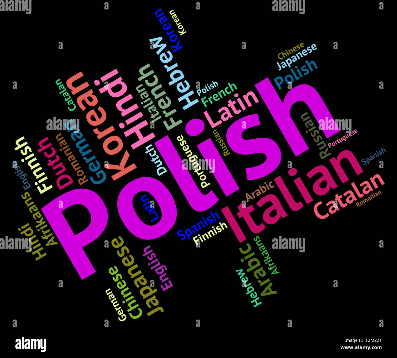 Polish Language Representing Vocabulary Languages And International