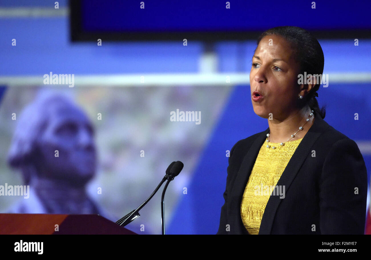 Susan Rice Barack George washington advisor hi-res stock photography and images - Alamy