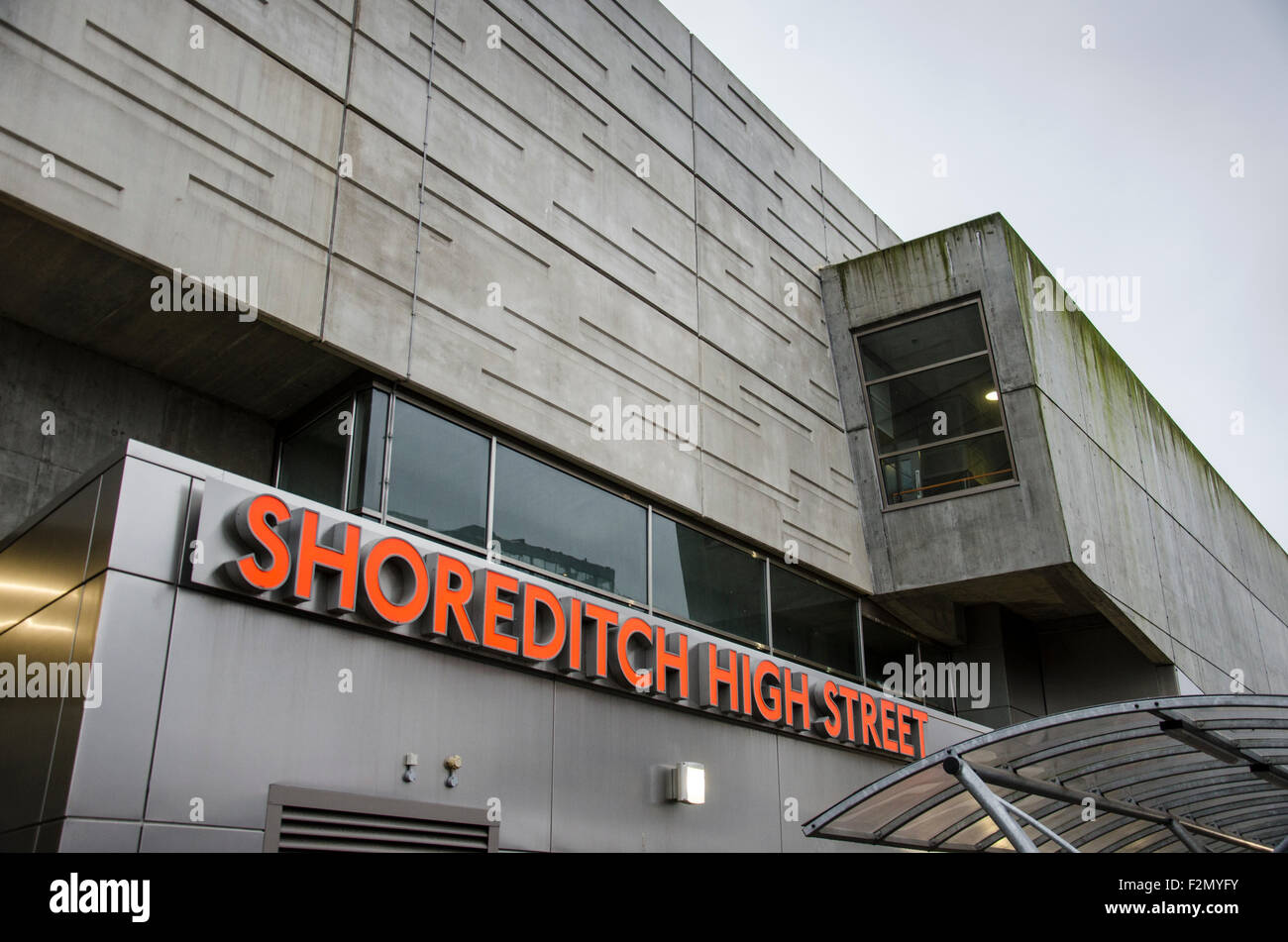 Shoreditch High Street Stock Photo