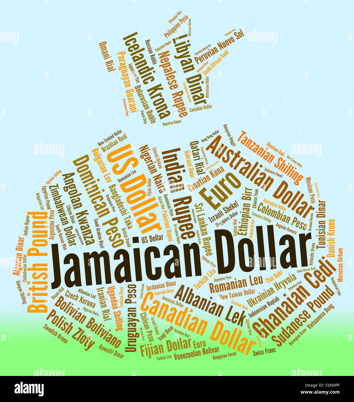 Jamaican Dollar Showing Foreign Exchange And Forex Stock Photo Alamy