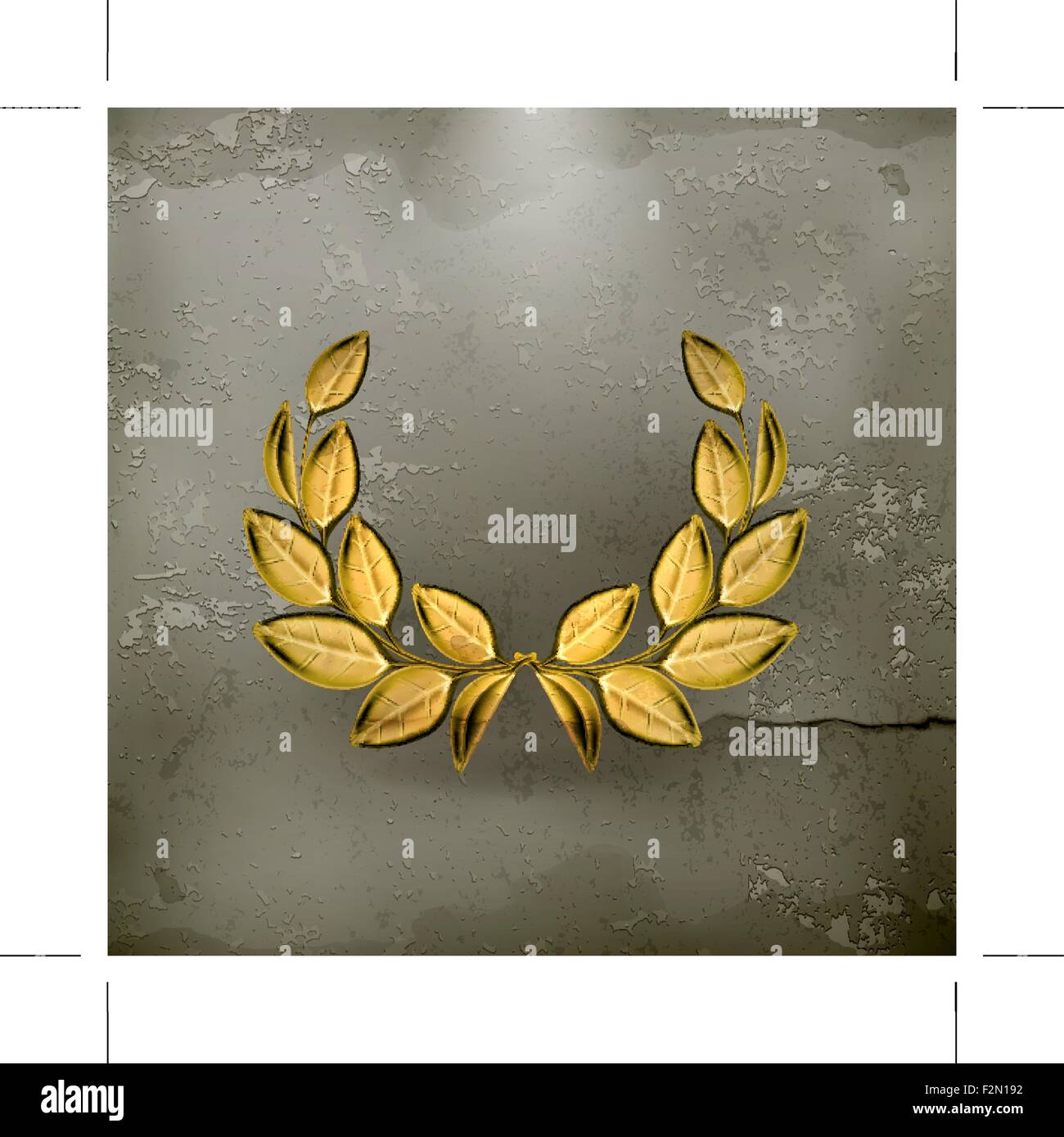 Laurel wreath, award vector old style Stock Vector Image & Art - Alamy