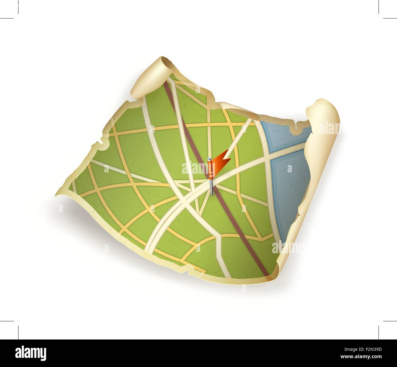Map Old, 10eps Stock Vector Image & Art - Alamy
