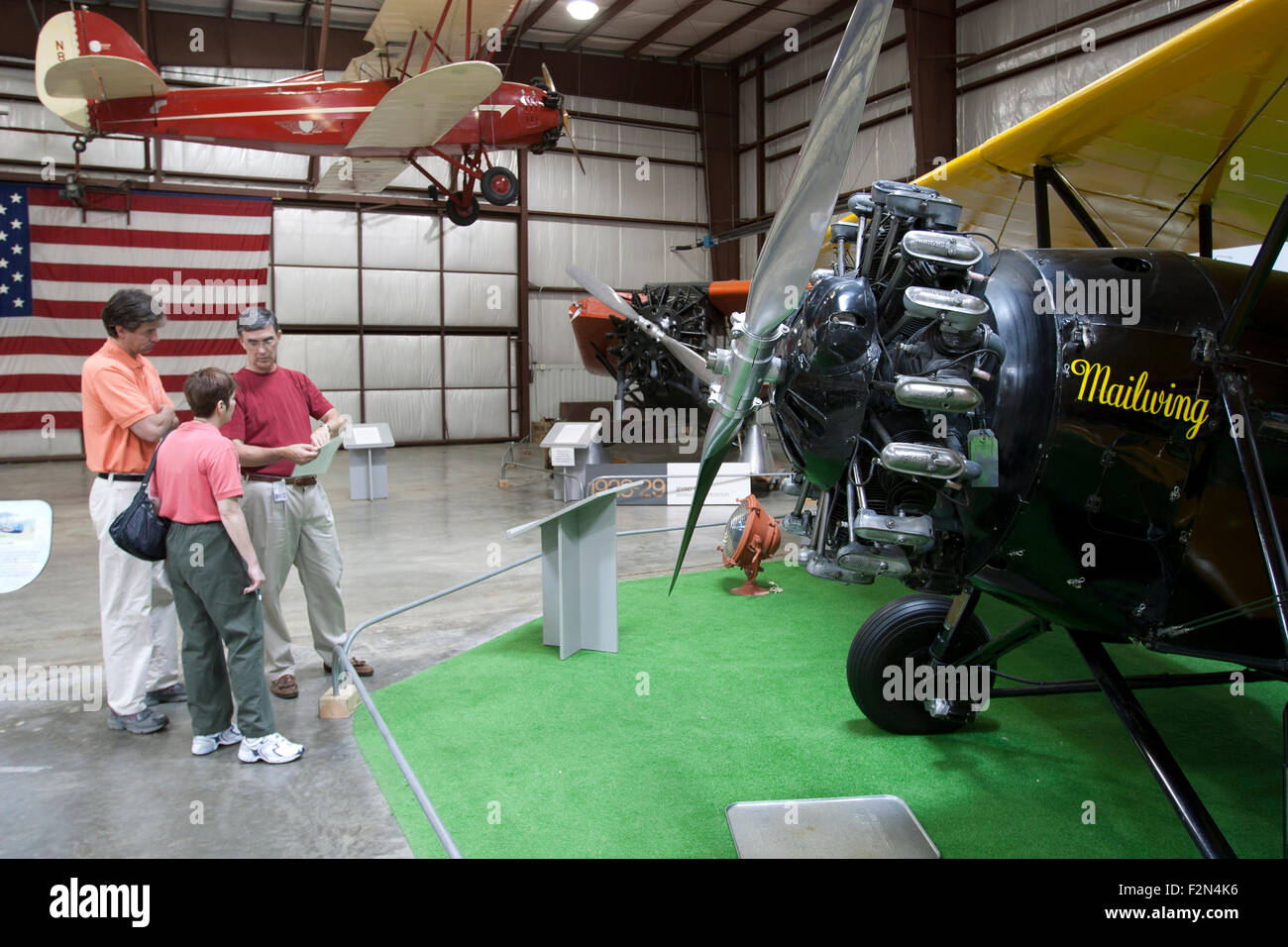 The Virginia Aviation Museum houses a variety of antique aircraft and