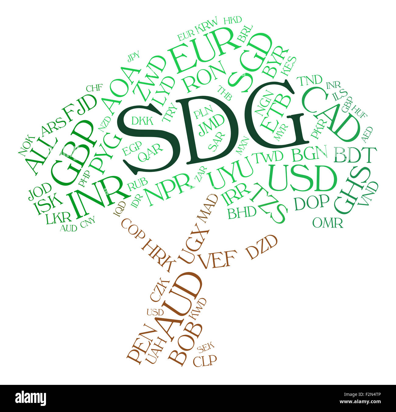 Sdg Currency Indicating Foreign Exchange And Pound Stock Photo - Alamy