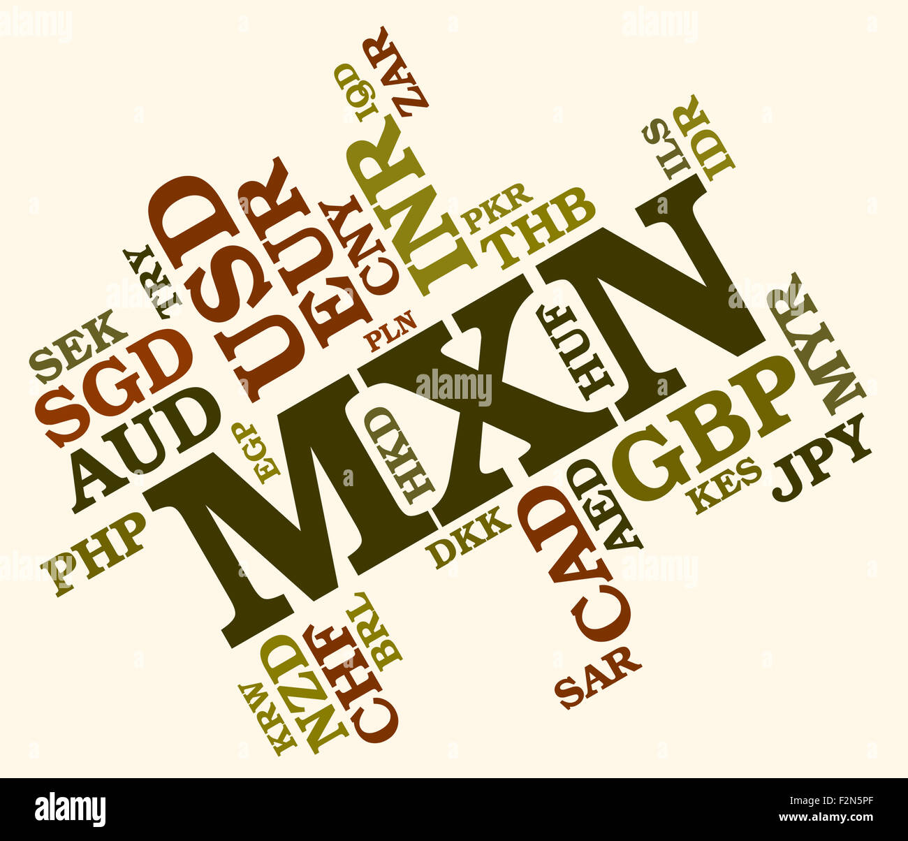 Mexican peso representing forex trading hi-res stock photography and images  - Alamy