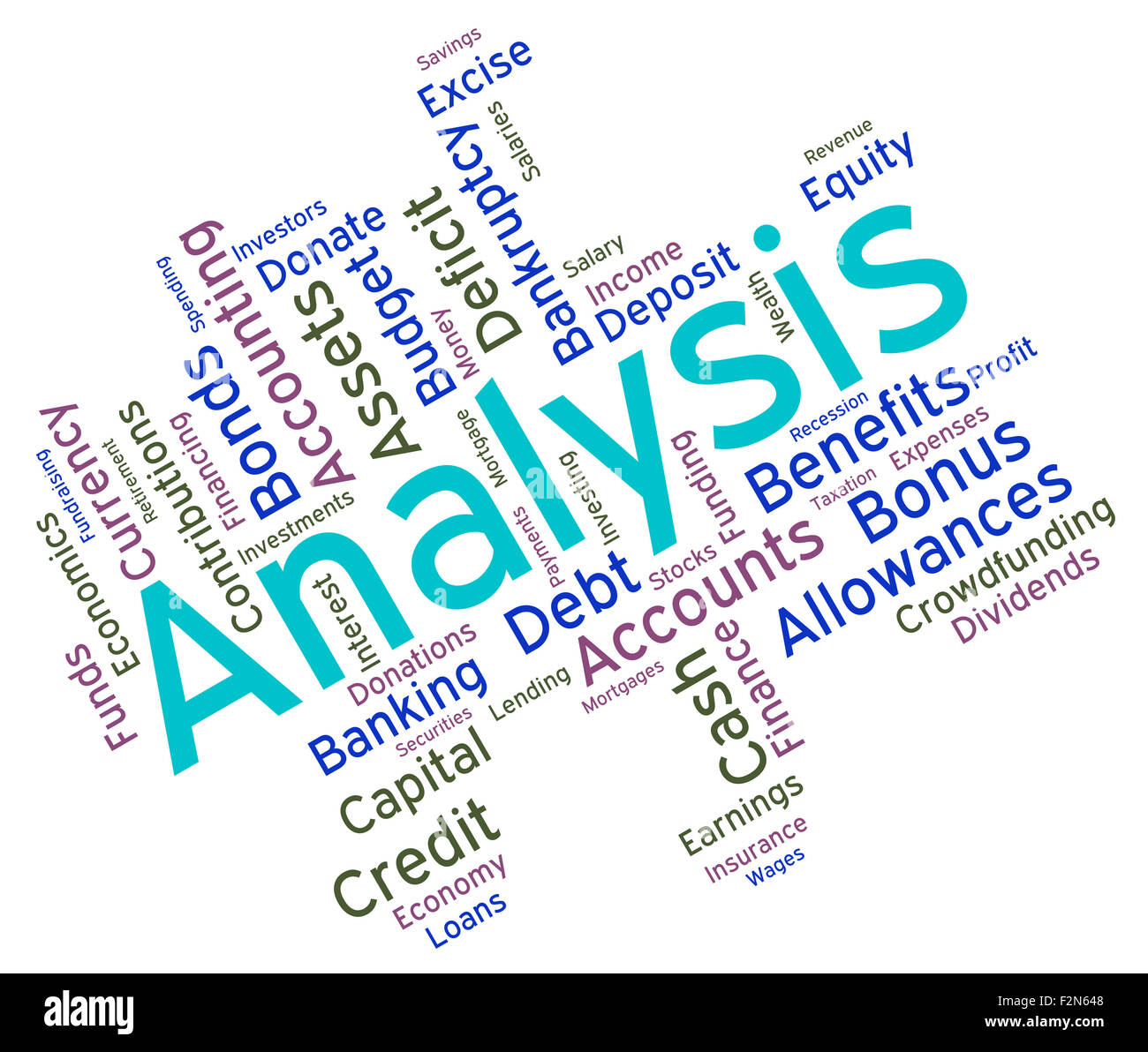 Analyse Word Shows Analytics Analysis Or Analyzing Stock Photo - Alamy